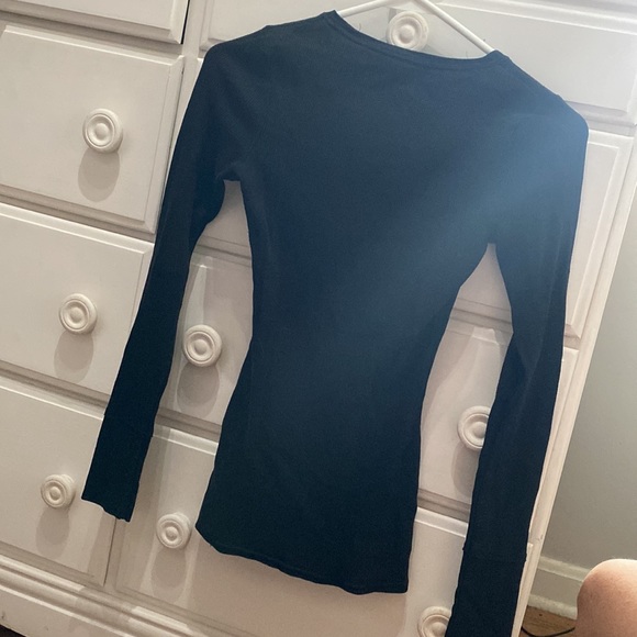 Womens Nollie thermal long sleeve tee shirt - Picture 2 of 3